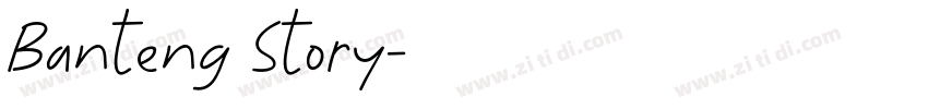 Banteng Story字体转换